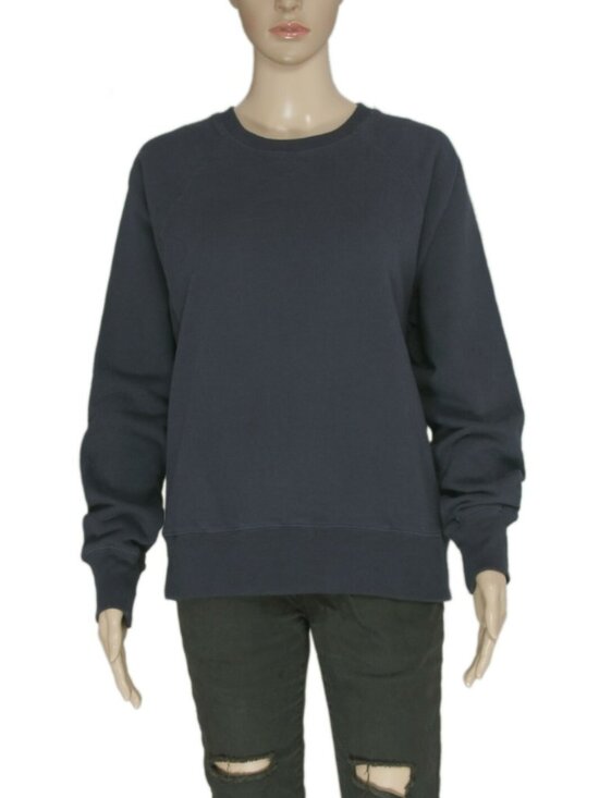 Zadig & Voltaire Tops - Zadig And Voltaire Round Neck Long Sleeve Blue Sweatshirt Pullover Top L